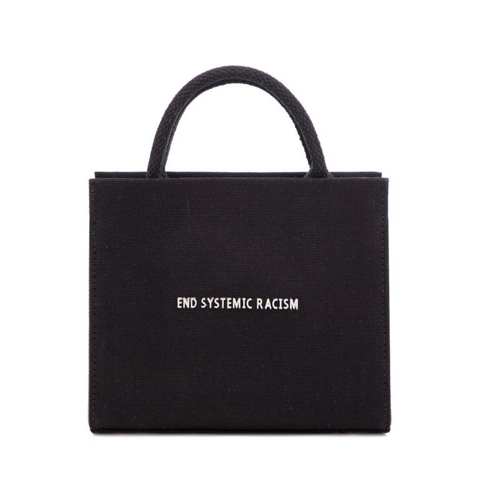 ESR Black Canvas tote Brandon Blackwood